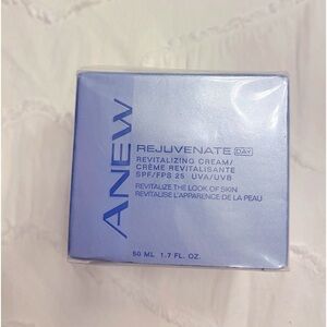 ANEW REJUVENATE DAY REVITALIZING CREAM SPF/FPS 25 UVA/UVB by Avon New in Box